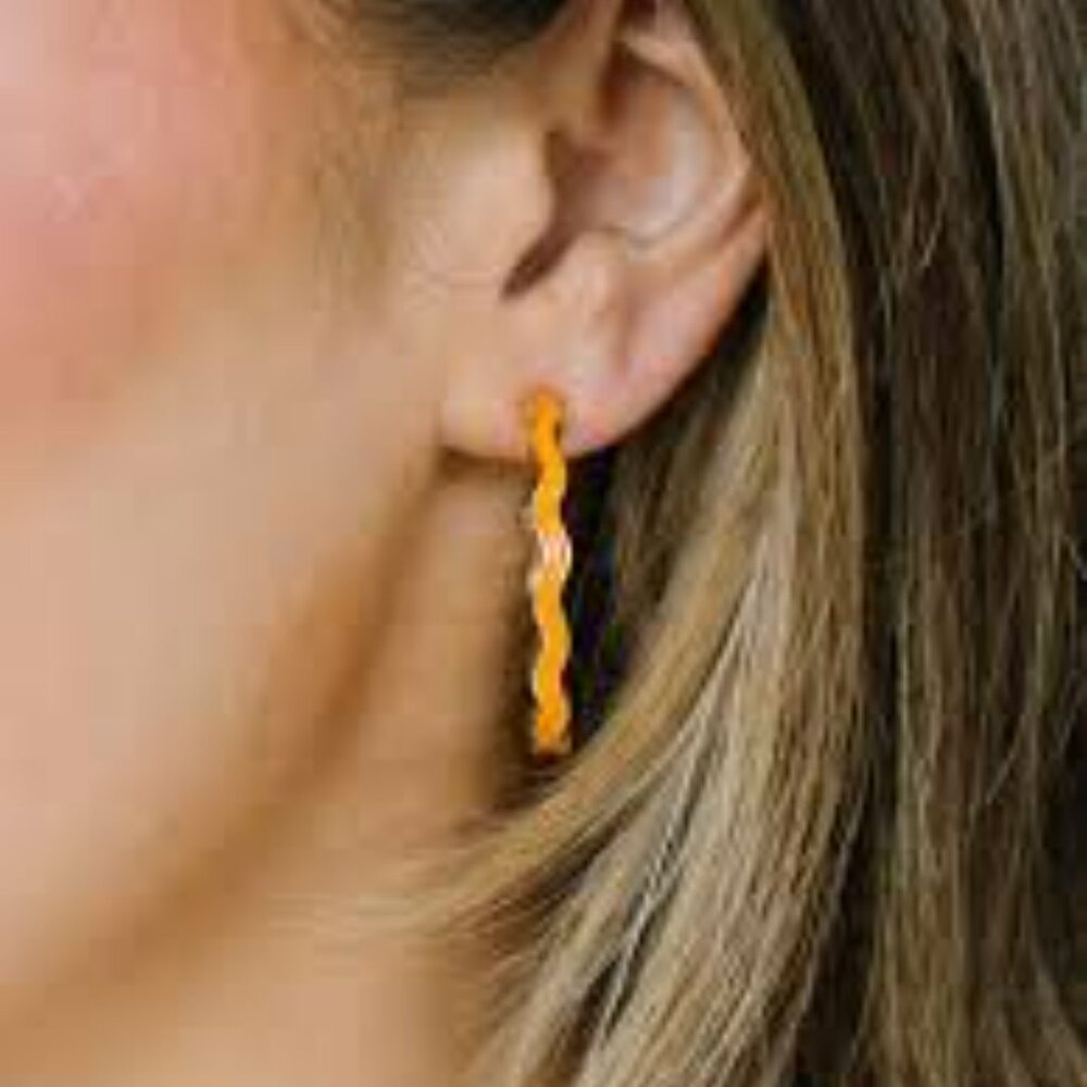 Michelle Mcdowell Willow Hoop Earrings